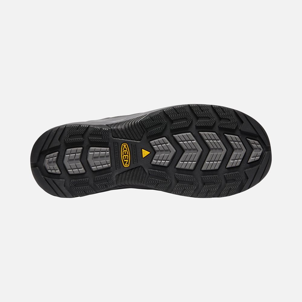 Keen Werkschoenen Heren Grijs/Zwart - Flint Ii Sport (Carbon-Fiber Toe) - 94053-DXRP